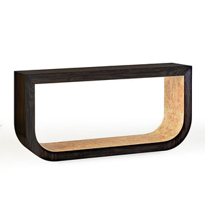 Oliver Home - Carter Console Table, Natural Burl - 1339-40