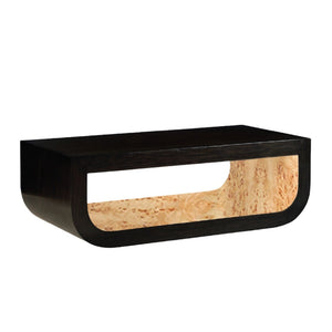 Oliver Home - Carter Coffee Table, Natural Burl - 1340-40