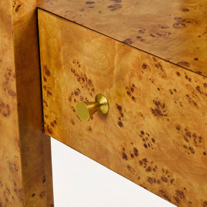 Oliver Home - Easton Bookshelf, Honey Burl - 1350-29