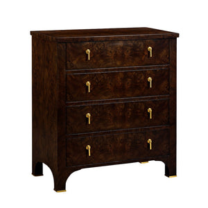 Oliver Home - Hallmark Chest, Walnut Burl - 1351-50