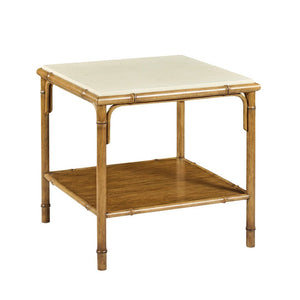 Oliver Home - Bamboo Side Table, Bamboo - 1367-30
