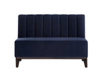 Kosovo Banquette - Brown  Abbington Navy
