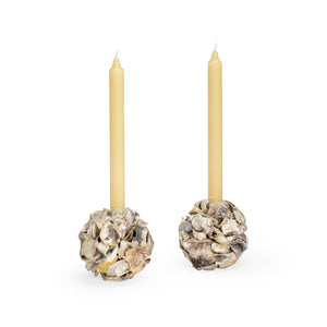 Chelsea House Oyster Shell Candleholder (Pr) - 384571