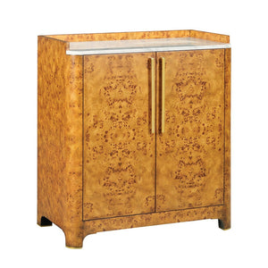 Oliver Home - Syracuse Bar Cabinet, Rustic Burl - 1385-22