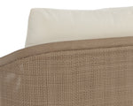 Palermo Lounge Chair - Drift Brown  Stinson Cream