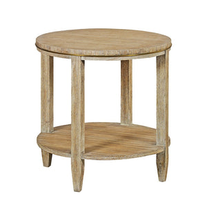 Oliver Home - Antioch Side Table, Weathered - 1400-09