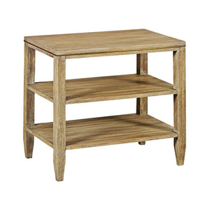 Oliver Home - Canby Side Table, Weathered - 1401-09