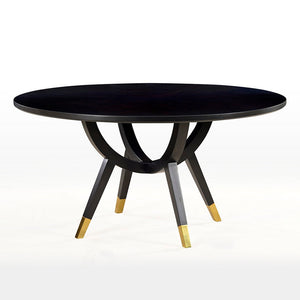 Oliver Home - Thomas Dining Table, Espresso - 1426-24