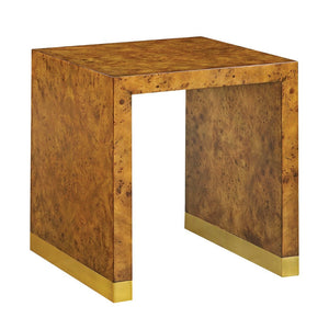 Oliver Home - Anaheim Side Table, Rustic Burl - 1460-22