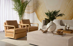 Frezco Coffee Table - Square  Light Oak