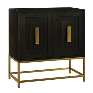 Oliver Home - Starward Cabinet, Charcoal - 1501-33