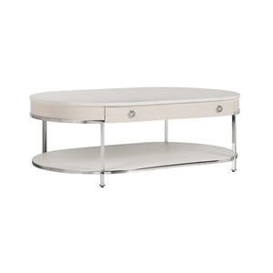 Oliver Home - Bay Habor Coffee Table, Shell - 1578-48
