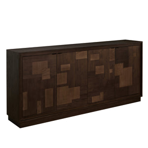 Gabby - Elwood Assorted Wood Sideboard - 4 Shelves, Dusk - SCH-176049