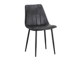 Drew Dining Chair - Black  Bravo Portabella