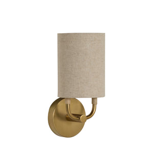 Gabby - Shorelight Satin Brass Rattan Wall Sconce - SCH-175899