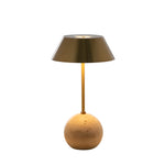 Antique Brass/Beige Travertine