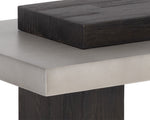 Herriot Coffee Table - Dark Brown / Grey