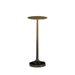 Gabby - Ombre Metal Circle Pedestal Drink Table - SCH-175937