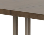 Jade Dining Table - Antique Silver  Ash Grey