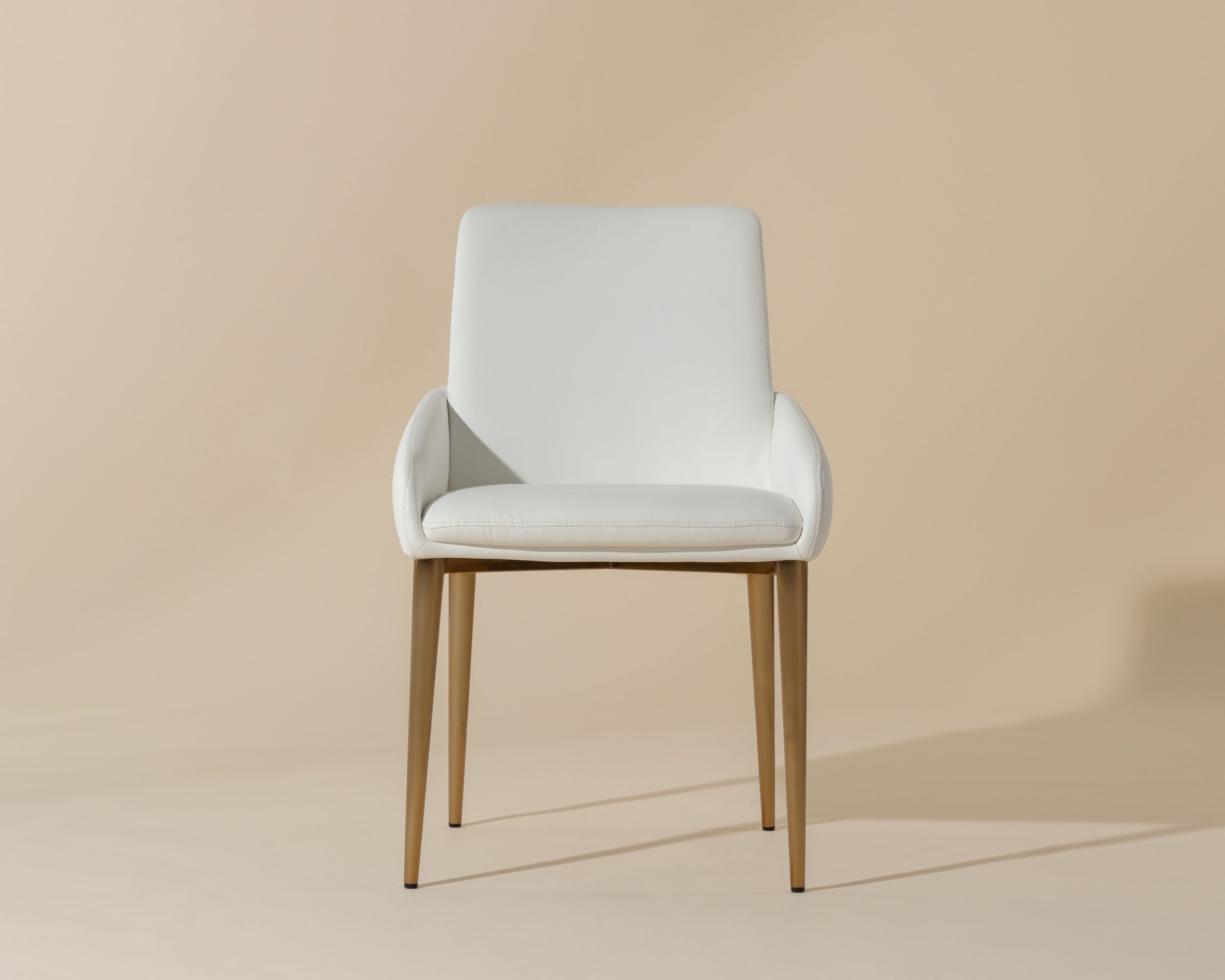 Carlo Dining Armchair - Gold  Dillon Snow