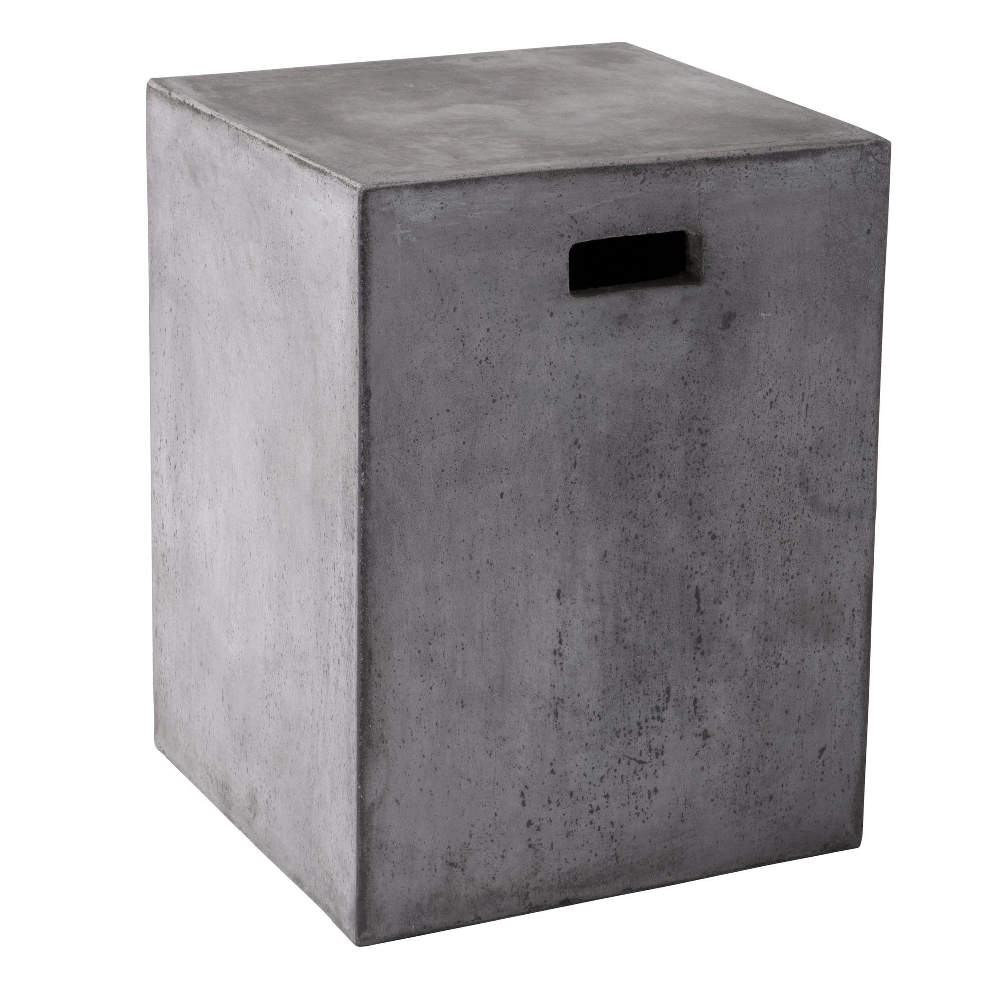Castor End Table - Grey