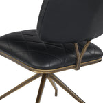 Virtu Swivel Dining Chair - Bravo Black