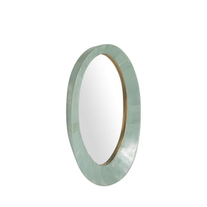Gabby - Viola Oval Accent Mirror - Seafoam - SCH-175467