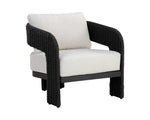 Pylos Lounge Chair - Black  Louis Cream