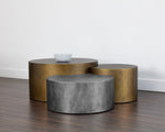 Neo Coffee Tables (Set Of 3) - Antique Brass