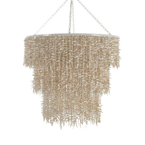Gabby - Victoria Natural Winter White Chandelier - SCH-175456