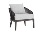 Capri Lounge Chair - Smoke Grey  Copacabana Marble