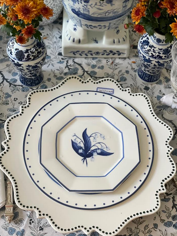 The Enchanted Home Beaded Scalloped Charger - Thumbnail 3