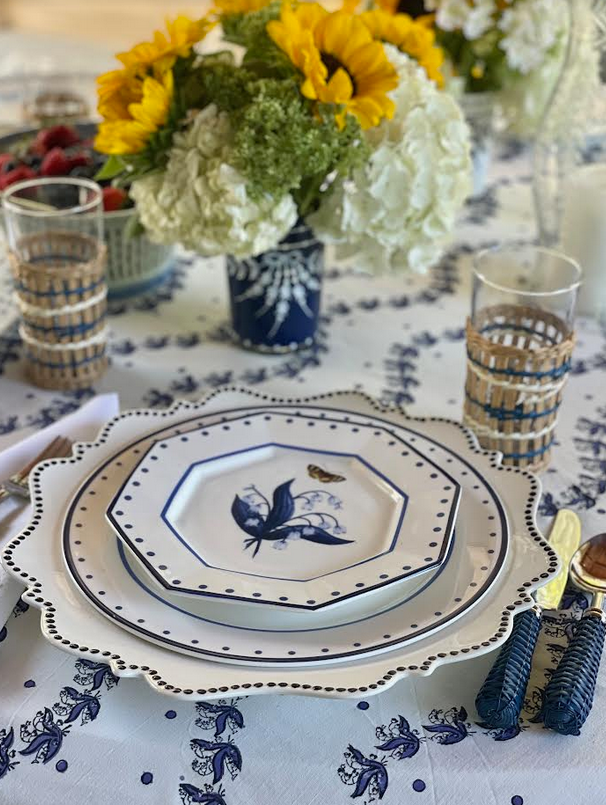 The Enchanted Home Beaded Scalloped Charger - Thumbnail 4