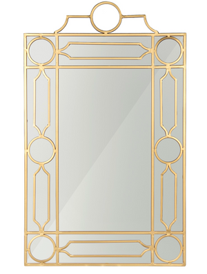 The Enchanted Home Antique Fretwork & Trellis Mirror