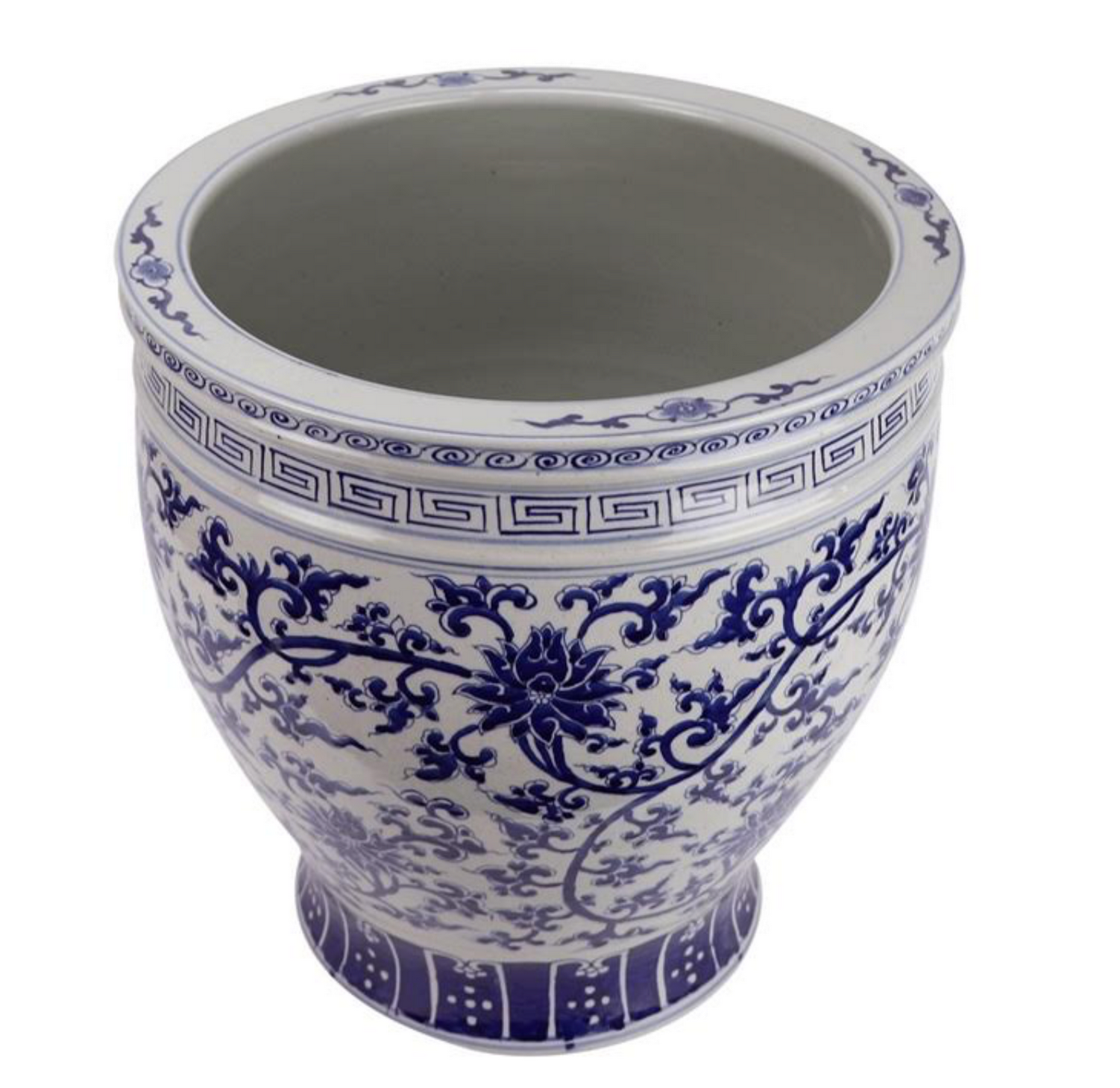 The Enchanted Home Lotus Floral & Vine Fishbowl - Thumbnail 2