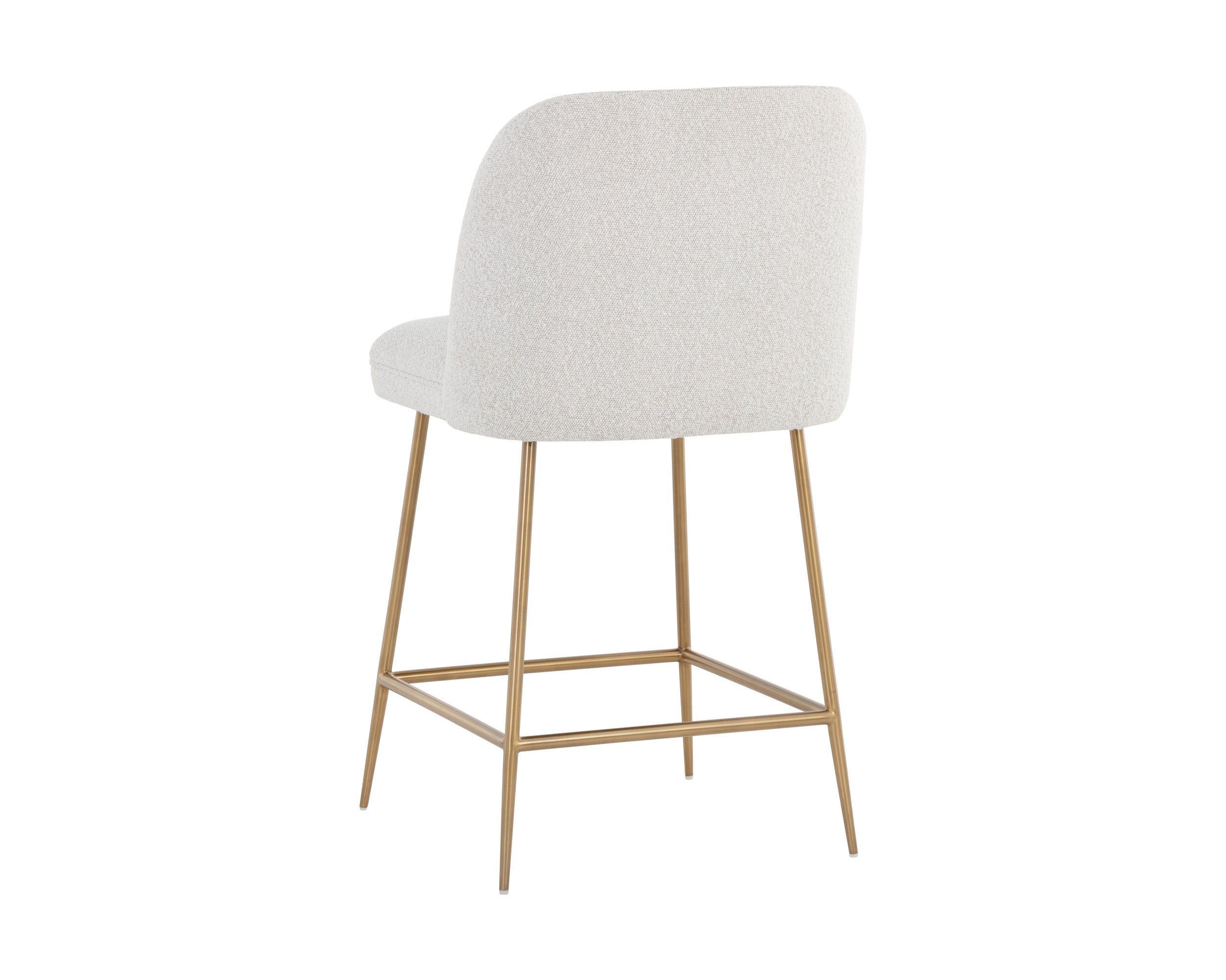 Kelty Counter Stool - Gold  Copenhagen White