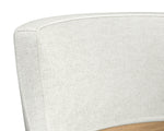 Brylea Barstool - Natural  Heather Ivory Tweed