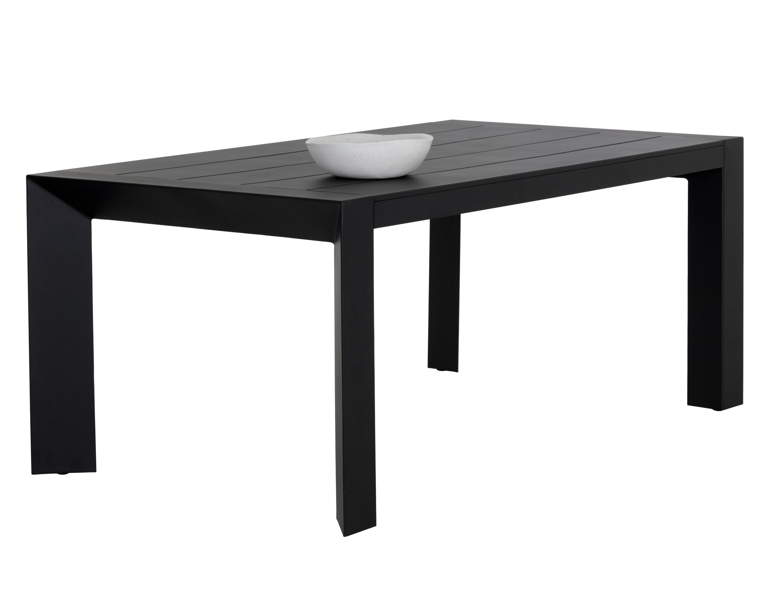 Merano Dining Table - 70"  Black