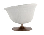 Carine Swivel Lounge Chair - Mina Taupe