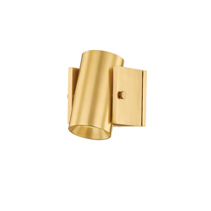 Hudson Valley Lighting Nowra Wall Sconce-Aged Brass