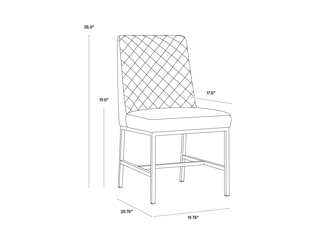 Leighland Dining Chair - Castillo Cream