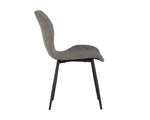Lyla Dining Chair - Black  Antique Grey