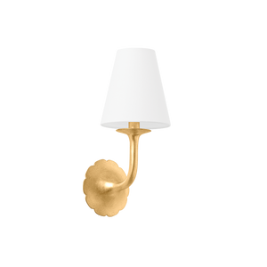Hudson Valley Lighting Winnipeg Wall Sconce-Vintage Gold Leaf