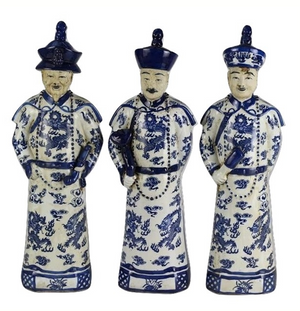 The Enchanted Home Trio Of Standing Emperors