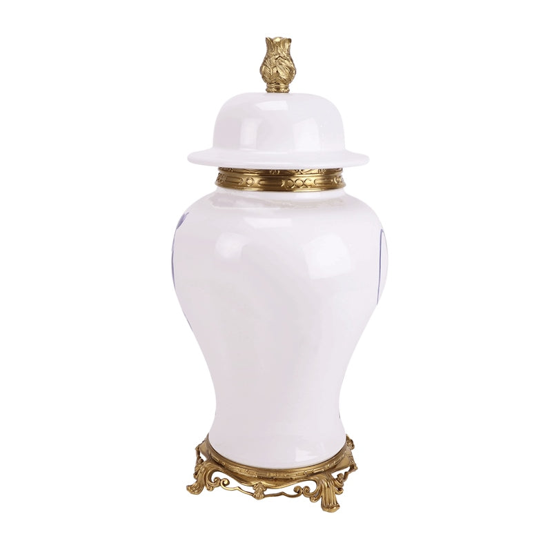 The Enchanted Home Tulip Ormolu Ginger Jar - Thumbnail 2