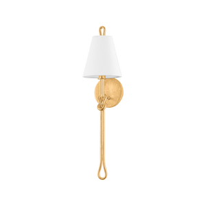 Hudson Valley Lighting Alburgh Wall Sconce-Vintage Gold Leaf