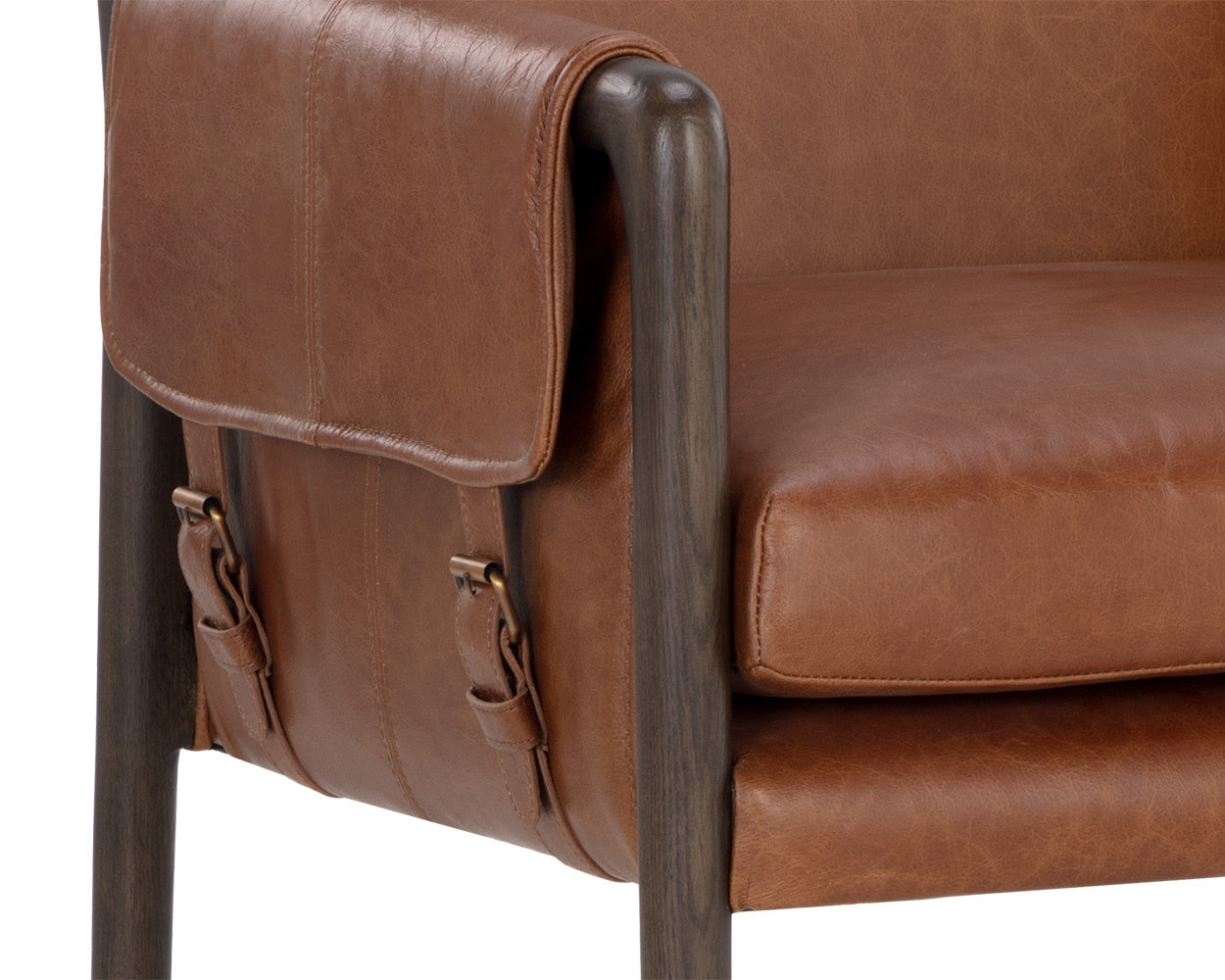 Mauti Counter Stool - Brown  Shalimar Tobacco Leather