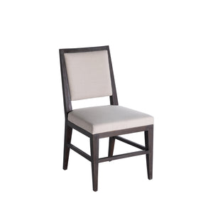 Gabby - Julius Oak Tapered Legs Dining Chair - Cerused Ash Ivory Beige - SCH-175082