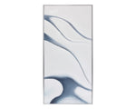 Meditation (Set Of 3) - 30" X 60"  Silver Floater Frame