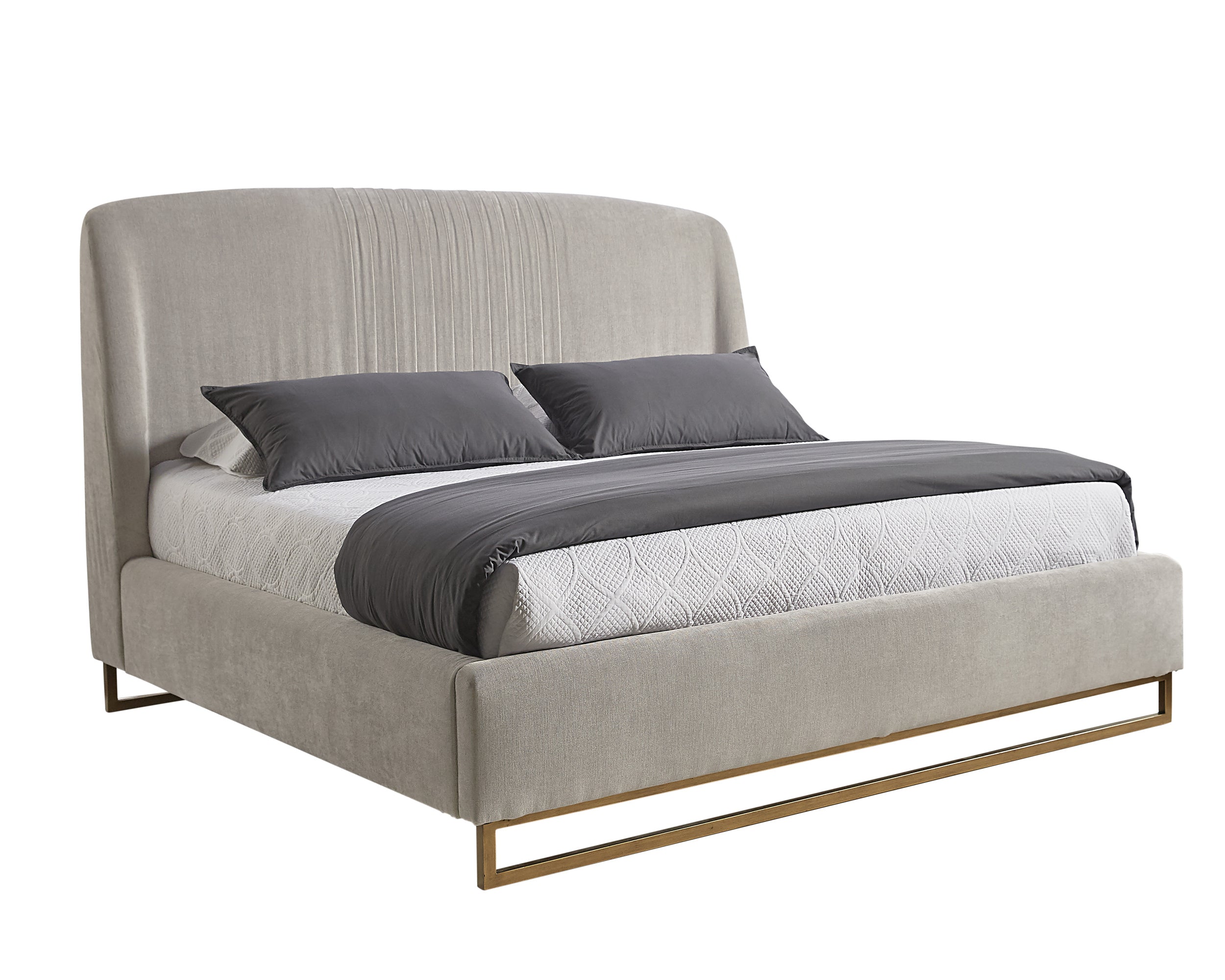 Nevin Bed - King  Polo Club Stone
